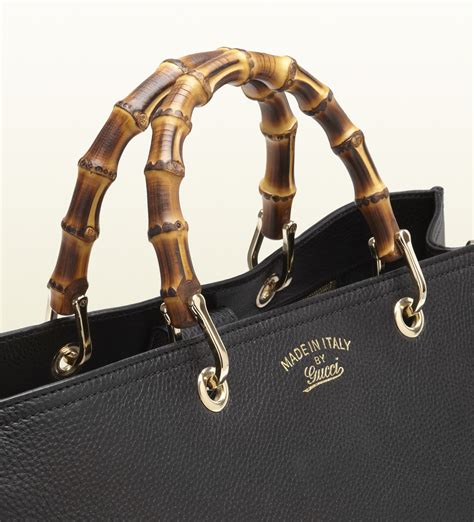 gucci tote bamboo handles|gucci tote with bamboo tassel.